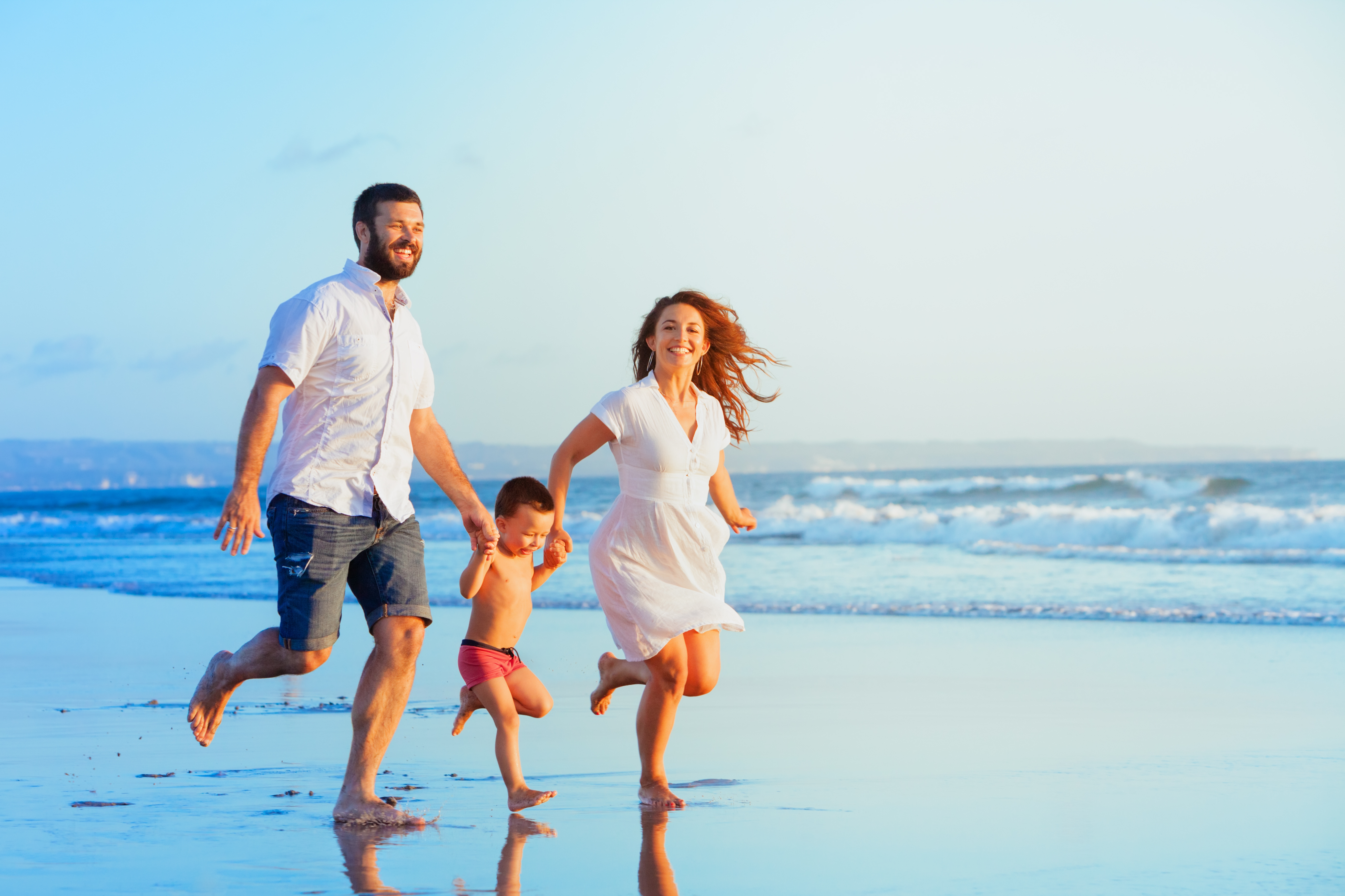Family enjoying active life — Centrepoint Chiropractic Clinic Caboolture South