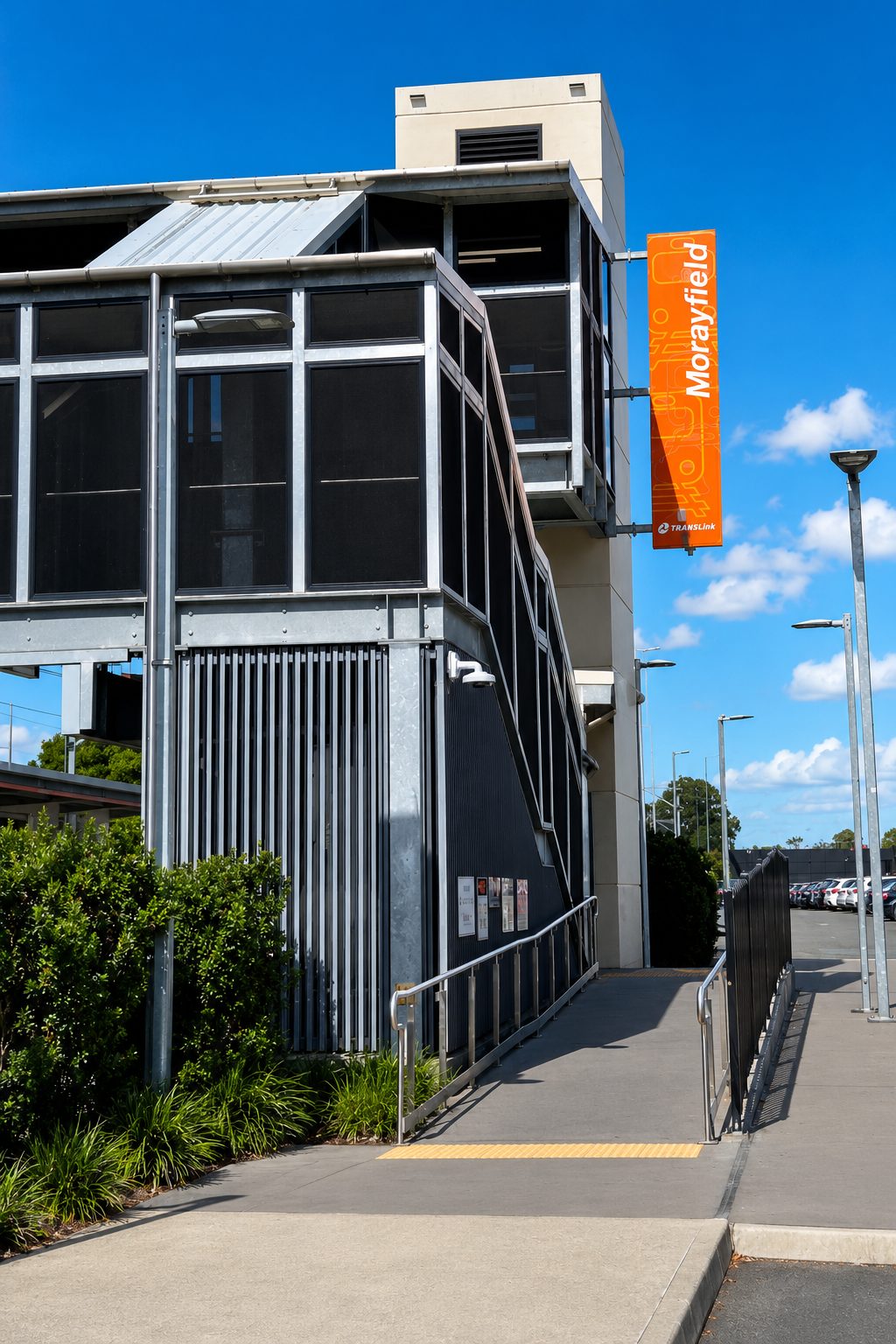 Morayfield train station showing convenient transport links
